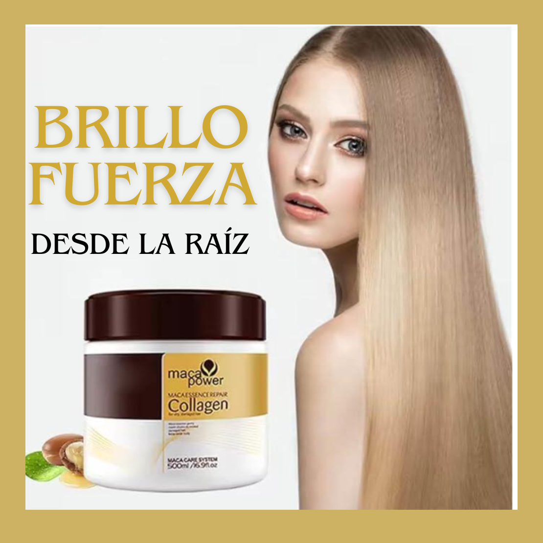 MASCARILLA CAPILAR MACA POWER CON COLÁGENO 500ml