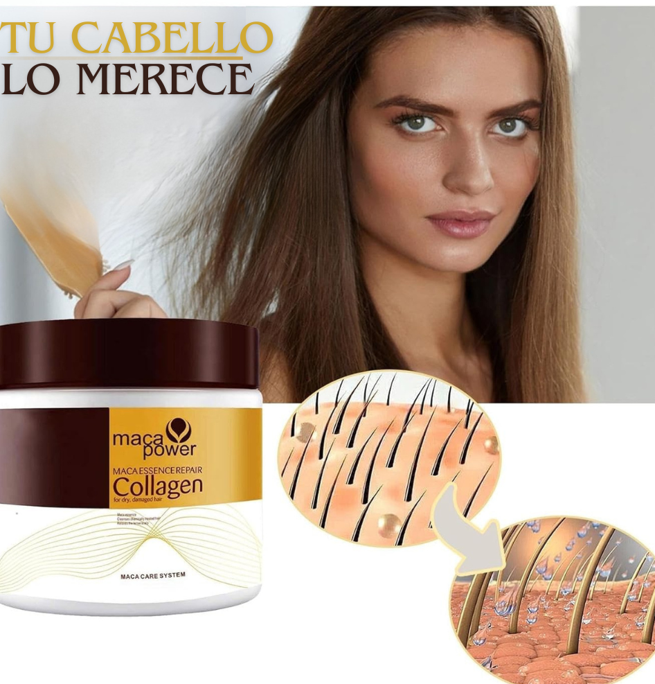 MASCARILLA CAPILAR MACA POWER CON COLÁGENO 500ml