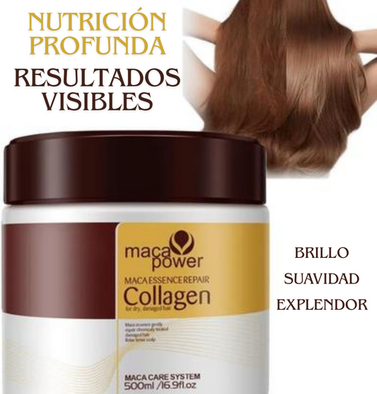 MASCARILLA CAPILAR MACA POWER CON COLÁGENO 500ml